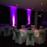 Quasar Discos Accessories: Uplighters & Wedding Room Layout